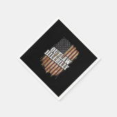 トランプVance 2024 J.D. Vance Outlaw Hillbilly スタンダードカクテルナプキン (角)