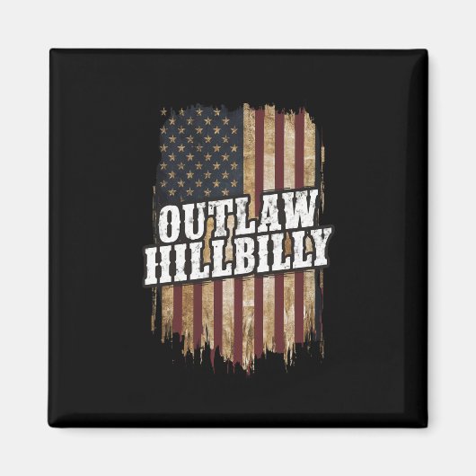 トランプVance 2024 J.D. Vance Outlaw Hillbilly マグネット (正面)