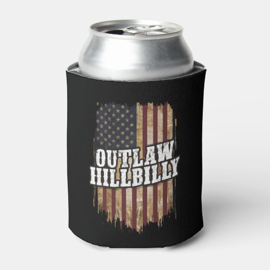 トランプVance 2024 J.D. Vance Outlaw Hillbilly 缶クーラー (缶正面)