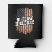 トランプVance 2024 J.D. Vance Outlaw Hillbilly 缶クーラー (正面)