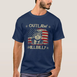 トランプVance 2024 J.D. Vance Outlaw Hillbilly Tシャツ