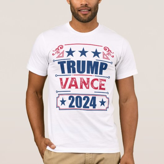 トランプVance 2024 Tシャツ (正面)