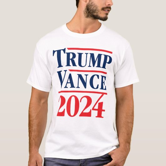 トランプVance 2024 Tシャツ (正面)