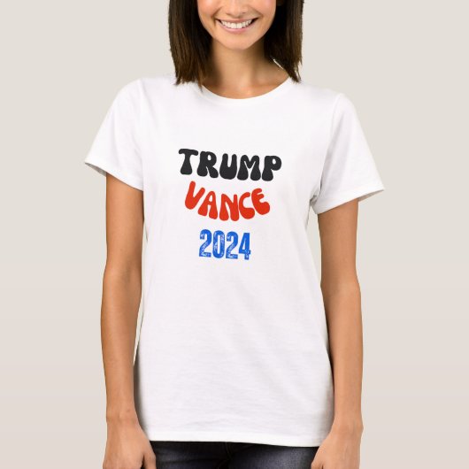 トランプVANCE 2024 Tシャツ (正面)