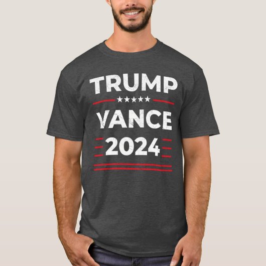 トランプVance 2024 Tシャツ (正面)