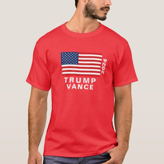 トランプVANCE 2024 Tシャツ (正面)