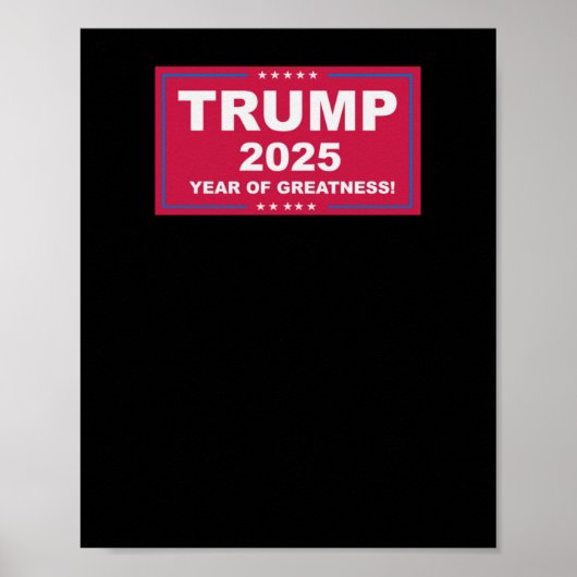 トランプVance 2025偉大さの年() ポスター (正面)