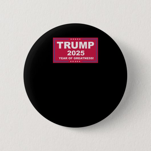 トランプVance 2025偉大さの年() 缶バッジ (正面)