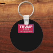 トランプVance 2025偉大さの時間() キーホルダー (正面)