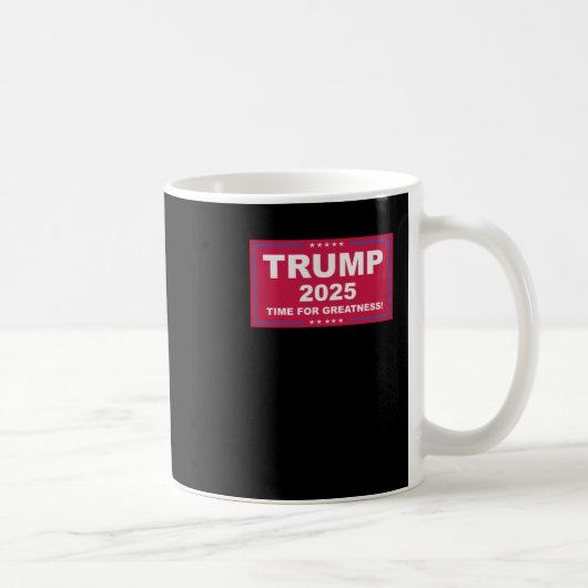 トランプVance 2025偉大さの時間() コーヒーマグカップ (右)