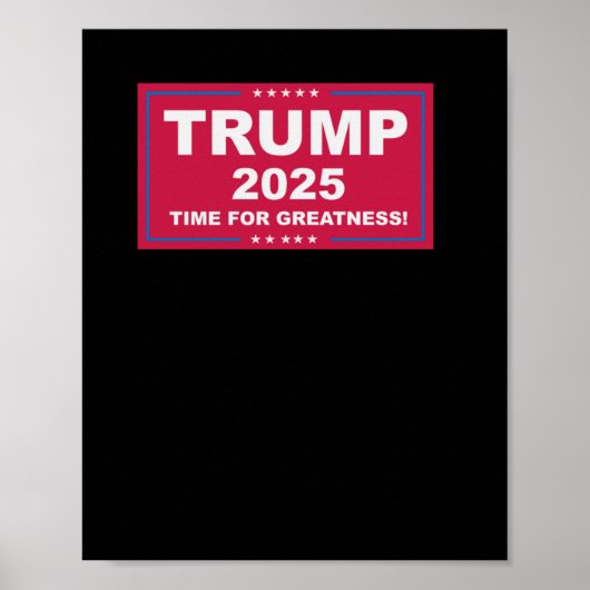 トランプVance 2025偉大さの時間() ポスター (正面)