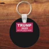トランプVance 2025再素晴らし度取得() キーホルダー (正面)