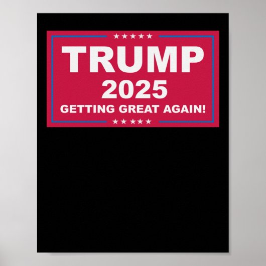 トランプVance 2025再素晴らし度取得() ポスター (正面)
