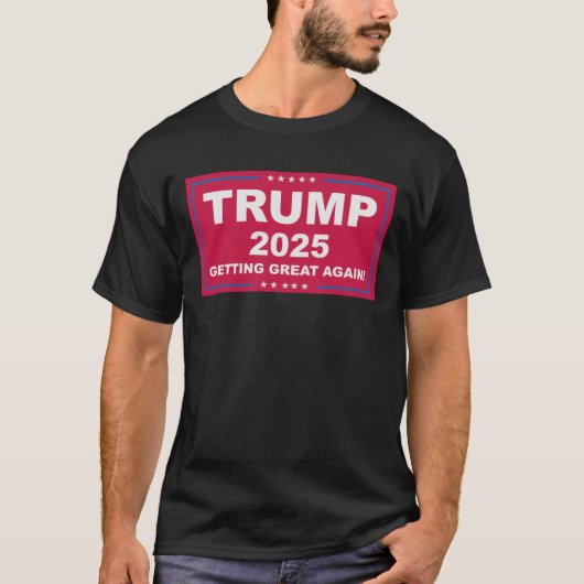 トランプVance 2025再素晴らし度取得() Tシャツ (正面)
