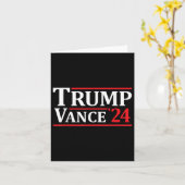 トランプVance 24トランプ2024 カード (黄色い花)