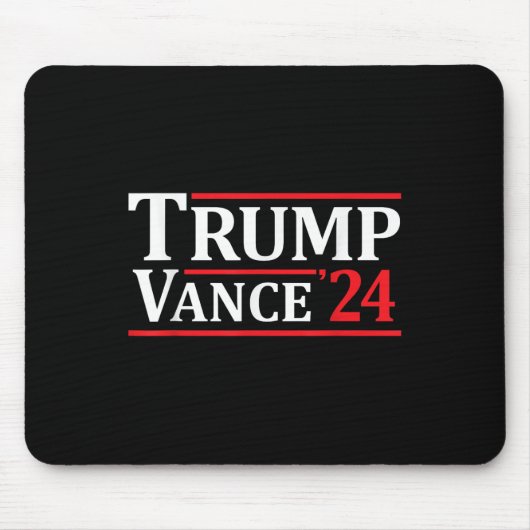 トランプVance 24トランプ2024 マウスパッド (正面)