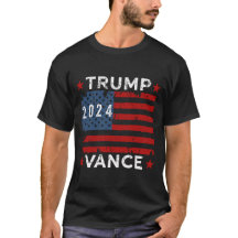 トランプVance 24 Tシャツ、トランプ2024選挙