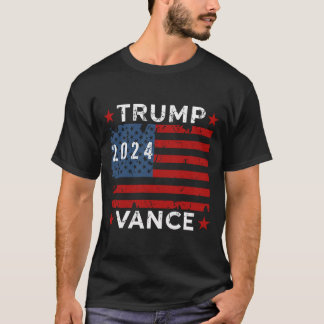 トランプVance 24 Tシャツ、トランプ2024選挙 Tシャツ