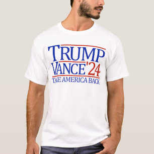 トランプVance '24 Take America Back 2024 Trump Vance Tシャツ