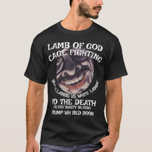 トランプWH黒い子羊vs白い子羊のケージ戦い Tシャツ