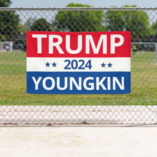 トランプYoungkin 2024 横断幕 (インサイチュ)