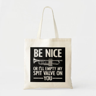 トランペおもしろいット女子男性へ音楽楽器トランプ トートバッグ