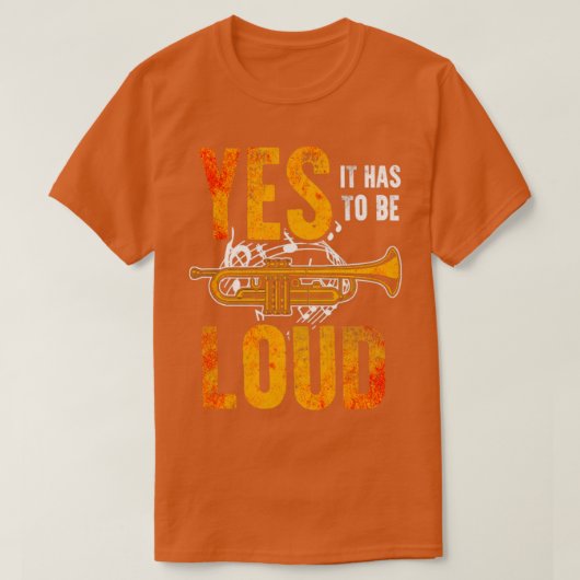 トランペおもしろいット Tシャツ (デザイン正面)