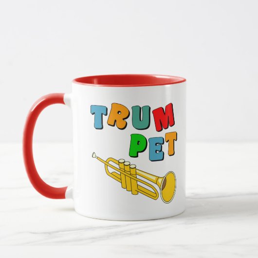 トランペカラフルット マグカップ (左)