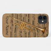 トランペッカスタムト音符 Case-Mate iPhoneケース (裏面(横))