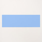 トランペットつる植物バタフライブッシュ、ビーバーム、ハミングバード ヨガマット (裏面(横))