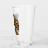 トランペットと楽譜真鍮楽器 タンブラーグラス (左)