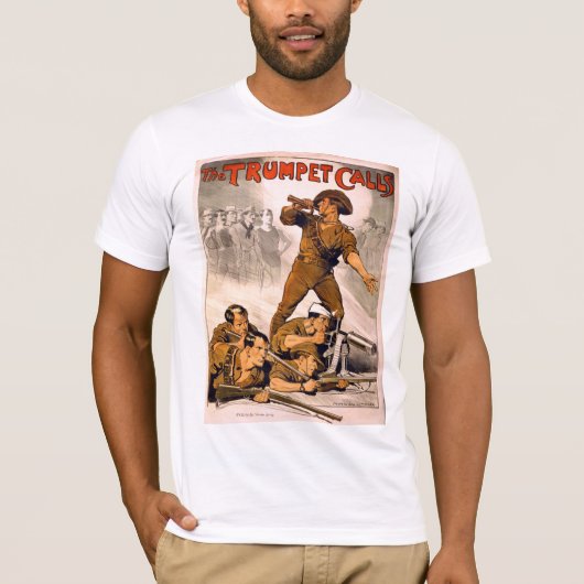 トランペットによる合図 Tシャツ (正面)