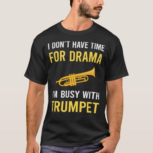 トランペットに夢中 Tシャツ (正面)