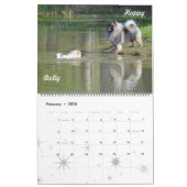 トランペットのケシャンドカレンダー カレンダー (2月 2026)