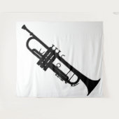 トランペットのタペストリー タペストリー (正面(横))