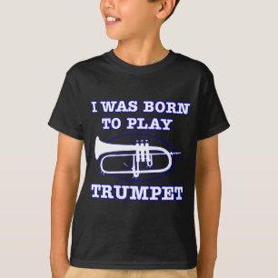 トランペットのデザイン Tシャツ