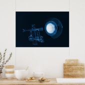 トランペットのポスター ポスター (キッチン)