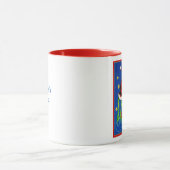 トランペットのマグヴィンテージを持つサンタカエル マグカップ (中央)