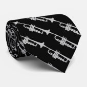 トランペットのミュージシャンのタイ ネクタイ (ロール)