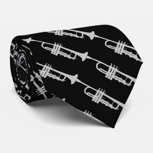 トランペットのミュージシャンのタイ ネクタイ (ロール)