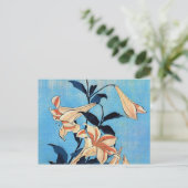 トランペットのユリ ポストカード (スタンド正面)