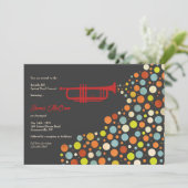 トランペットのリサイタル 招待状 (スタンド正面)