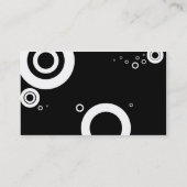 トランペットのリングや輪 名刺 (裏面)