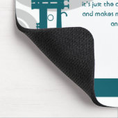 トランペットのリング：穴居者 マウスパッド (コーナー)