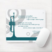 トランペットのリング：穴居者 マウスパッド (マウス)