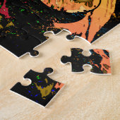 トランペットの火 ジグソーパズル (側面)