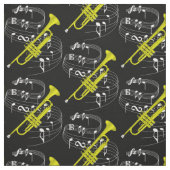 トランペットの生地の暗闇 ファブリック (見本)