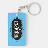 トランペットの象徴 キーホルダー (裏面)