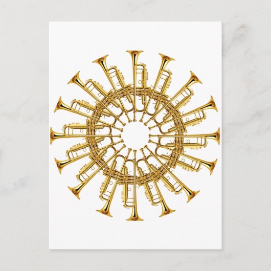 トランペットの輪 ポストカード (正面)