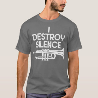 トランペットの静寂を破る Tシャツ
